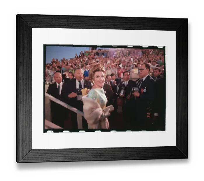 Framed Print : Anne Baxter Arriving Framed Print : Anne Baxter Arriving