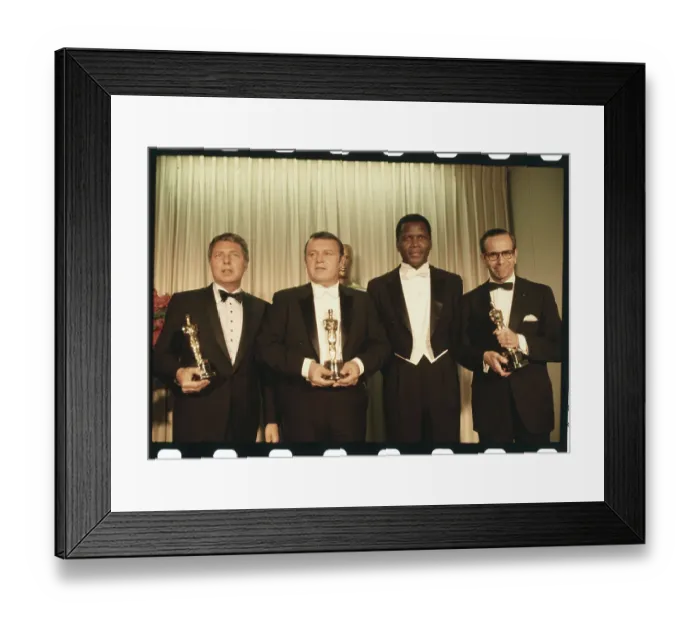 Framed Print : Rod Steiger and Sidney Poitier Framed Print : Rod Steiger and Sidney Poitier