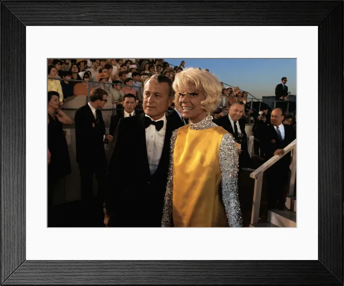 Framed Print : Carol Channing Arriving at Academy Awards Framed Print : Carol Channing Arriving at Academy Awards