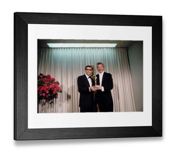 Framed Print : Jiri Menzel And Danny Kaye Framed Print : Jiri Menzel And Danny Kaye