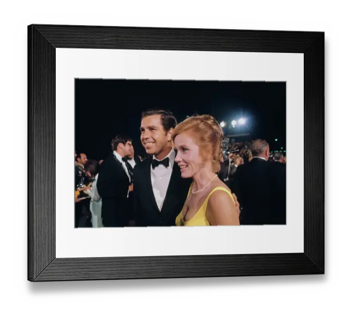 Framed Print : Eva Marie Saint And Jeffrey Hayden Framed Print : Eva Marie Saint And Jeffrey Hayden