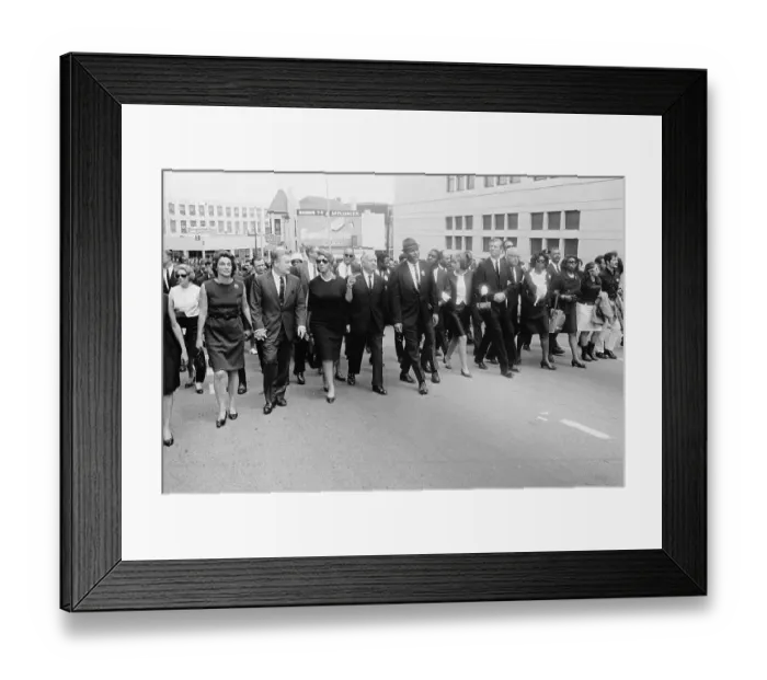 Framed Print : Dignitaries In Funeral Procession Framed Print : Dignitaries In Funeral Procession
