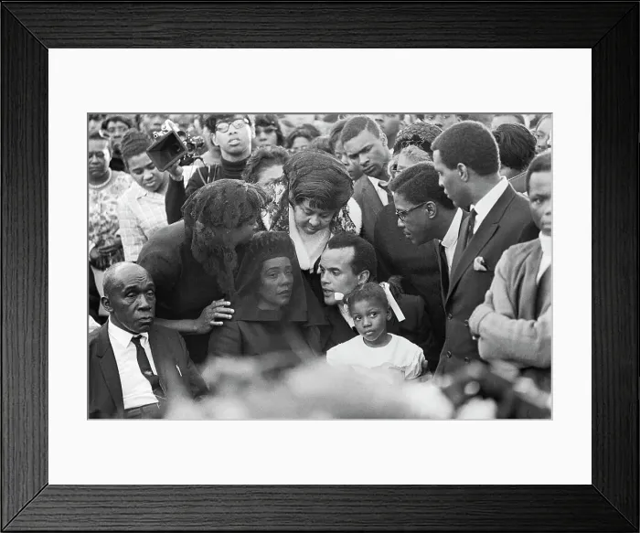 Framed Print : Funeral of Martin Luther King Jr Framed Print : Funeral of Martin Luther King Jr
