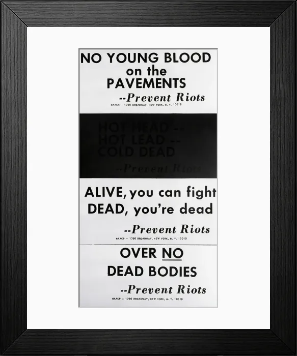 Framed Print : Riot Prevention Stickers Framed Print : Riot Prevention Stickers