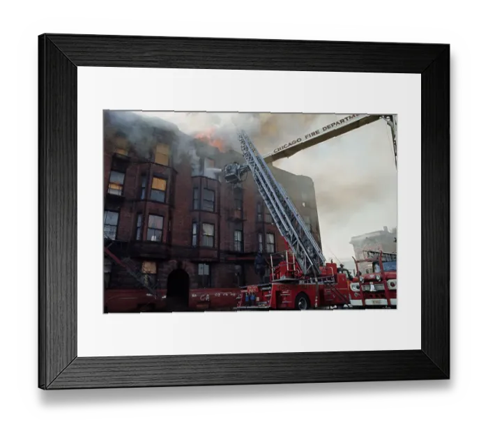 Framed Print : Chicago Riots Framed Print : Chicago Riots