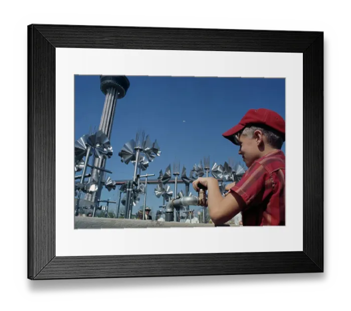Framed Print : Water Feature, HemisFair 68 Framed Print : Water Feature, HemisFair 68