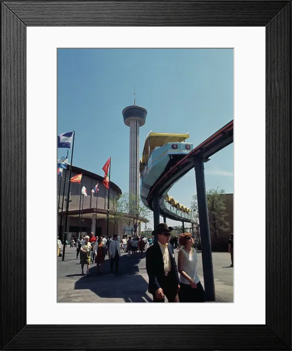 Framed Print : HemisFair 68