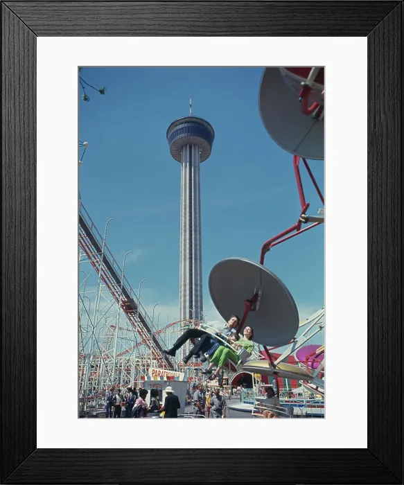 Framed Print : Tower Of The Americas, HemisFair 68 Framed Print : Tower Of The Americas, HemisFair 68