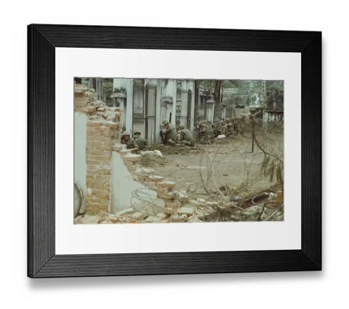 Framed Print : US Marines, Vietnam War Framed Print : US Marines, Vietnam War