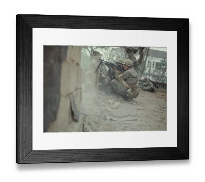 Framed Print : US Marines, Vietnam War Framed Print : US Marines, Vietnam War