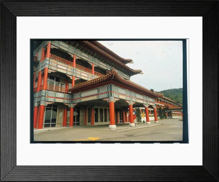 Framed Print : Grand Hotel Entrance in Taipei Framed Print : Grand Hotel Entrance in Taipei