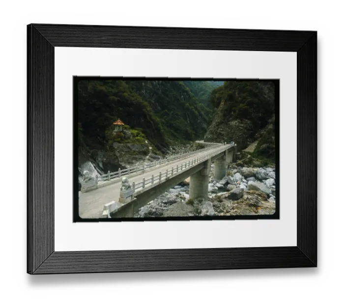 Framed Print : East-West Highway in Taiwan Framed Print : East-West Highway in Taiwan