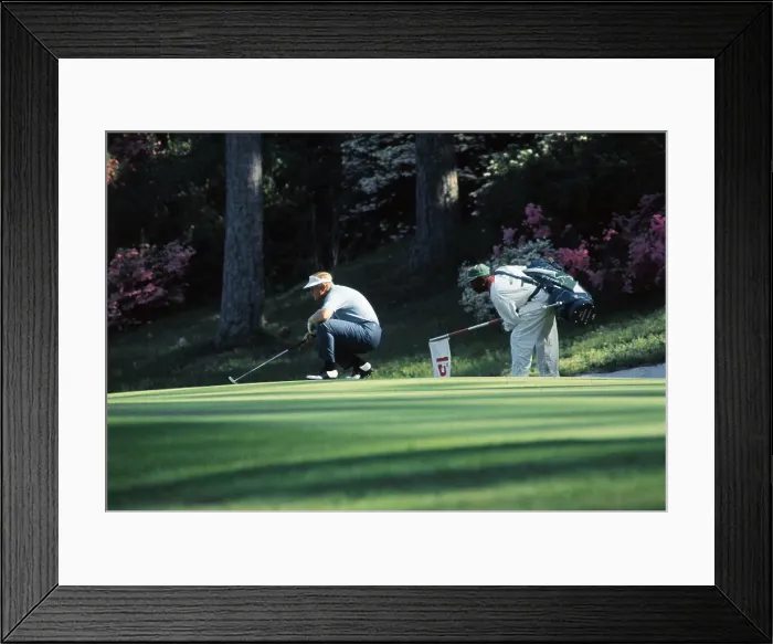Framed Print : Jack Nicklaus Missing Putt Framed Print : Jack Nicklaus Missing Putt
