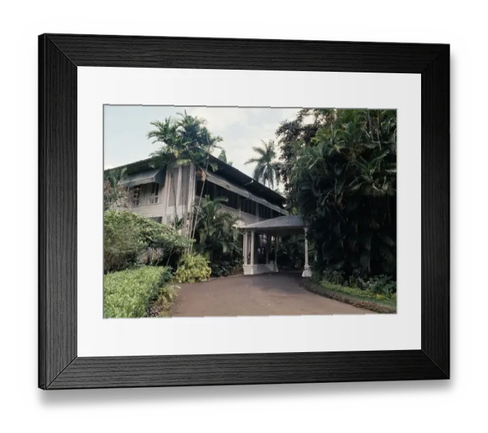 Framed Print : Governor's House, Panama Canal Zone Framed Print : Governor's House, Panama Canal Zone