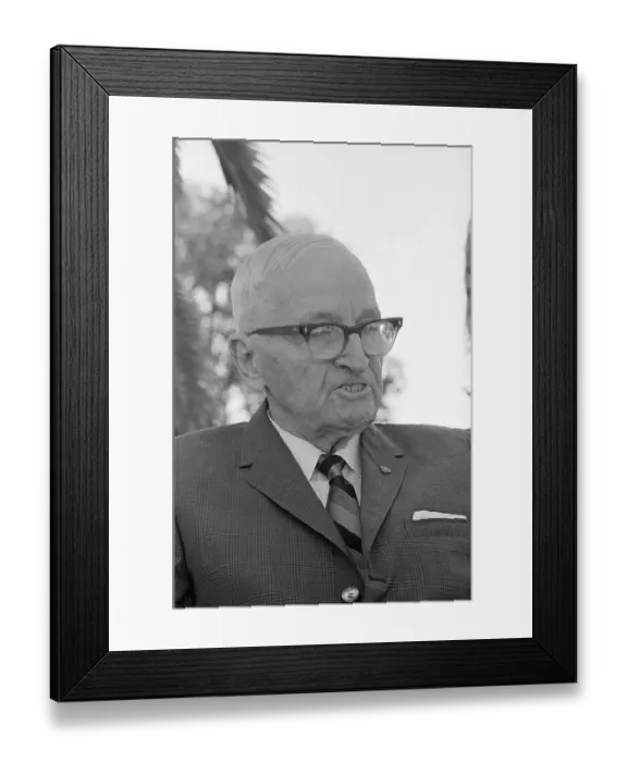 Framed Print : Portrait of Harry Truman Framed Print : Portrait of Harry Truman