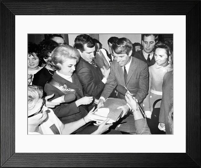 Framed Print : Senator Robert F. Kennedy Framed Print : Senator Robert F. Kennedy