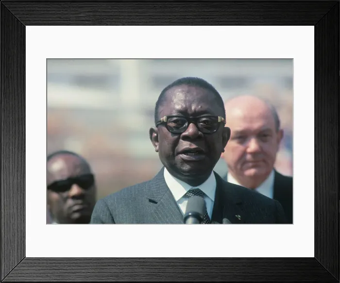 Framed Print : Liberian President William V.S. Tubman Framed Print : Liberian President William V.S. Tubman