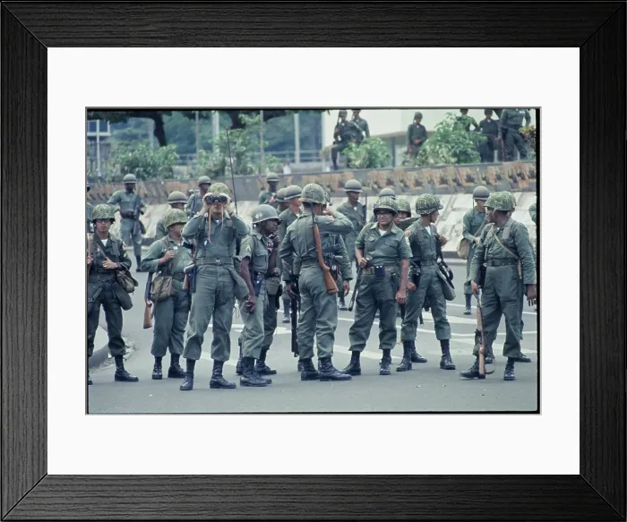Framed Print : National Guard