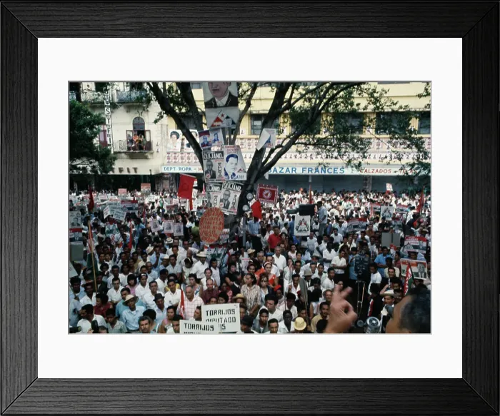 Framed Print : Election Rally, Panama Framed Print : Election Rally, Panama