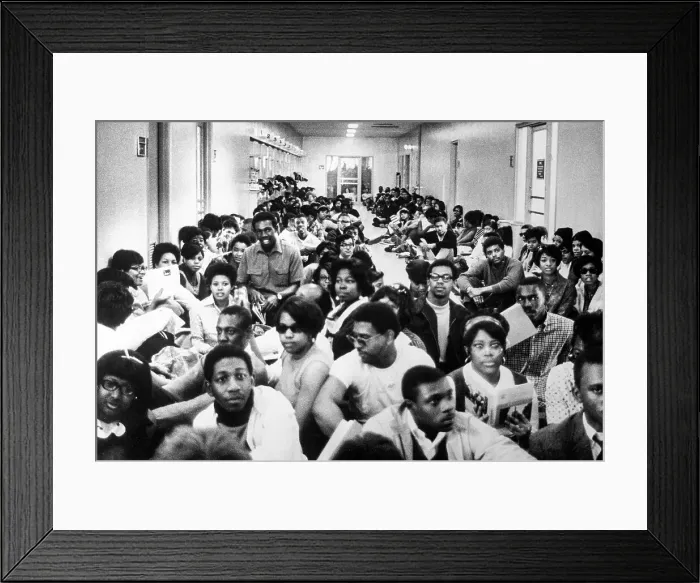 Framed Print : Howard University Students Framed Print : Howard University Students