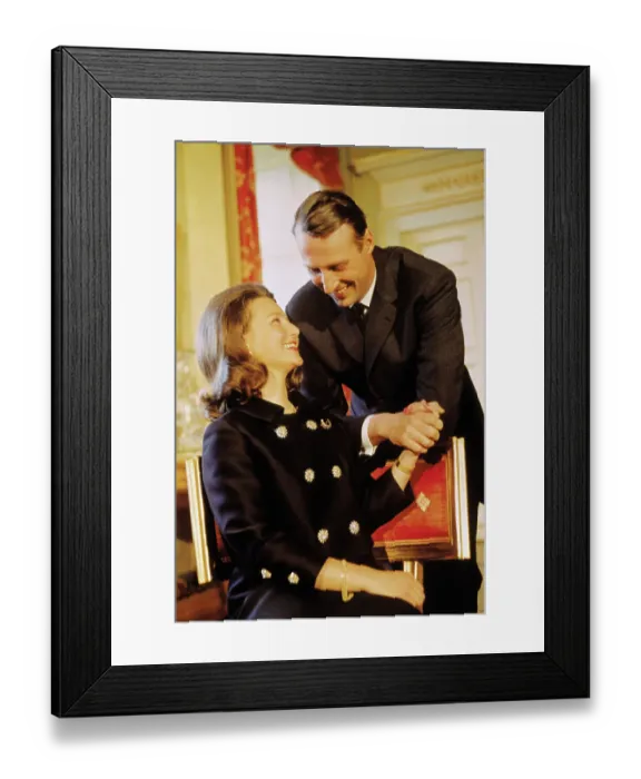 Framed Print : Prince Harald and Sonja Heraldse Framed Print : Prince Harald and Sonja Heraldse
