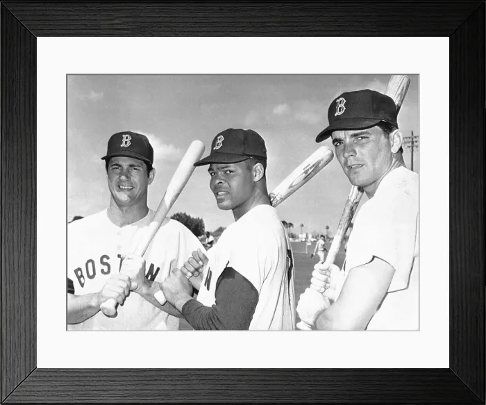 Framed Print : Carl Yastrzemski, Reggie Smith and Tony Conigliaro Framed Print : Carl Yastrzemski, Reggie Smith and Tony Conigliaro