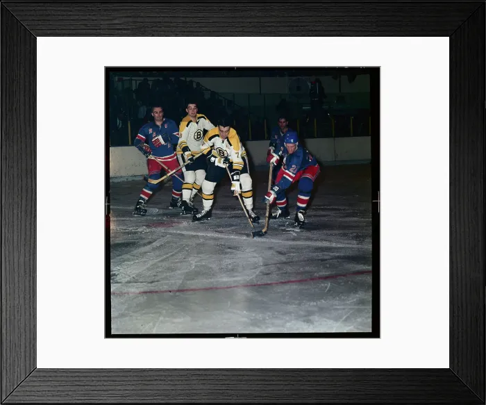 Framed Print : Phil Esposito and Phil Goyette Fighting For the Puck Framed Print : Phil Esposito and Phil Goyette Fighting For the Puck