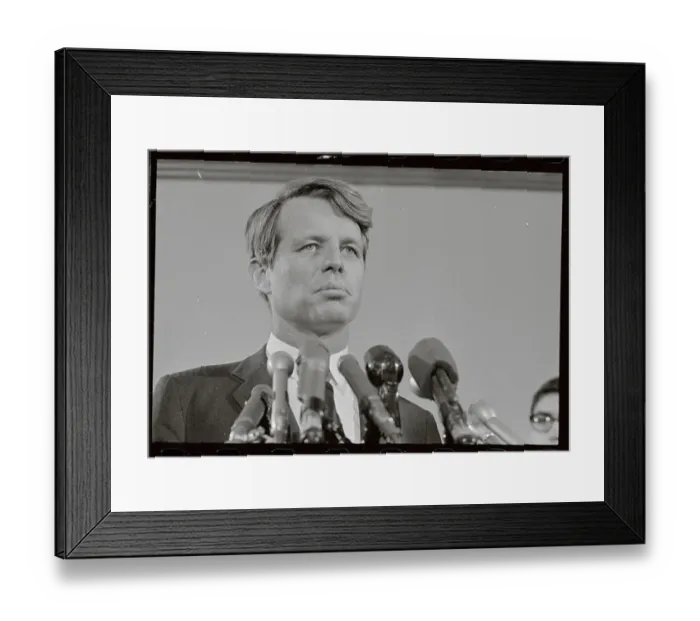 Framed Print : Portrait of Robert F. Kennedy Framed Print : Portrait of Robert F. Kennedy