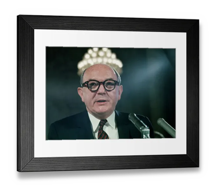 Framed Print : Dean Rusk. US Secretary of State Dean Rusk (1909 - 1994) appearing before Framed Print : Dean Rusk. US Secretary of State Dean Rusk (1909 - 1994) appearing before