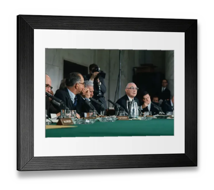 Framed Print : Senator Wayne Morse Speaking to Senate Framed Print : Senator Wayne Morse Speaking to Senate