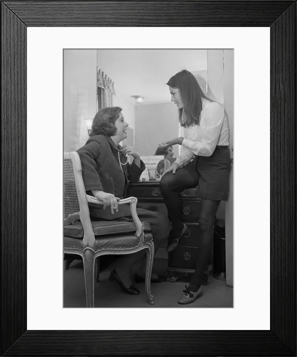 Framed Print : Natalie Wood and Kate Reid Framed Print : Natalie Wood and Kate Reid