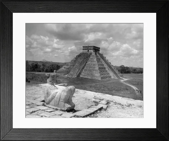 Framed Print : Temple of Kukulkan Framed Print : Temple of Kukulkan
