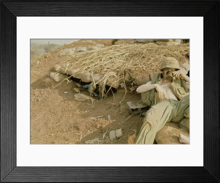 Framed Print : Khe Sanh Combat Base, Vietnam War Framed Print : Khe Sanh Combat Base, Vietnam War