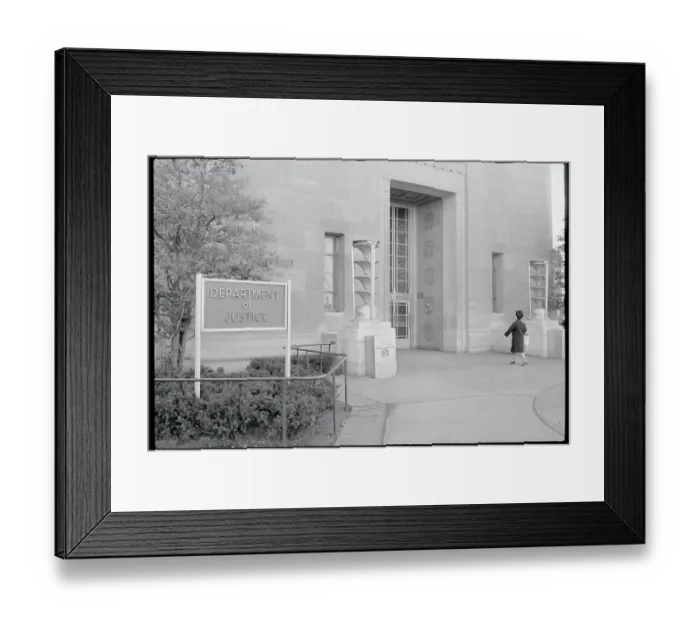 Framed Print : US Department of Justice Framed Print : US Department of Justice