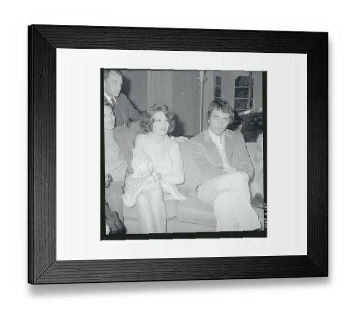 Framed Print : Terence Stamp and Silvana Mangano Framed Print : Terence Stamp and Silvana Mangano