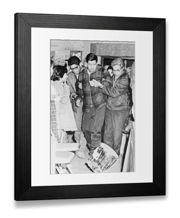 Framed Print : Cesar Chavez Helped To Mass Framed Print : Cesar Chavez Helped To Mass