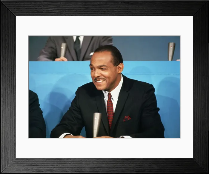 Framed Print : Closeup of Carl Stokes Framed Print : Closeup of Carl Stokes