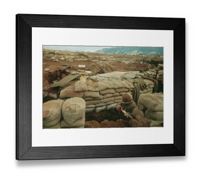 Framed Print : Khe Sanh Combat Base, Vietnam War Framed Print : Khe Sanh Combat Base, Vietnam War
