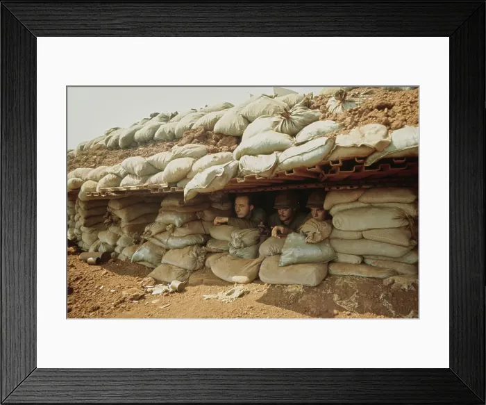 Framed Print : Khe Sanh Combat Base, Vietnam War Framed Print : Khe Sanh Combat Base, Vietnam War