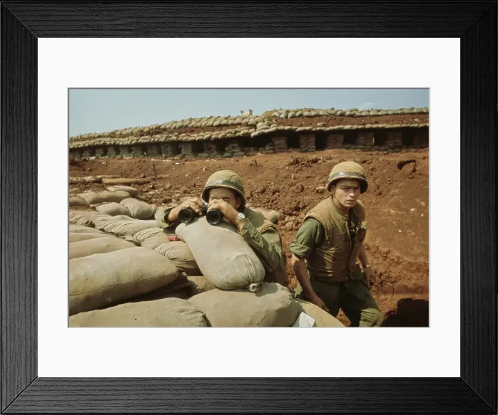 Framed Print : Khe Sanh Combat Base, Vietnam War Framed Print : Khe Sanh Combat Base, Vietnam War