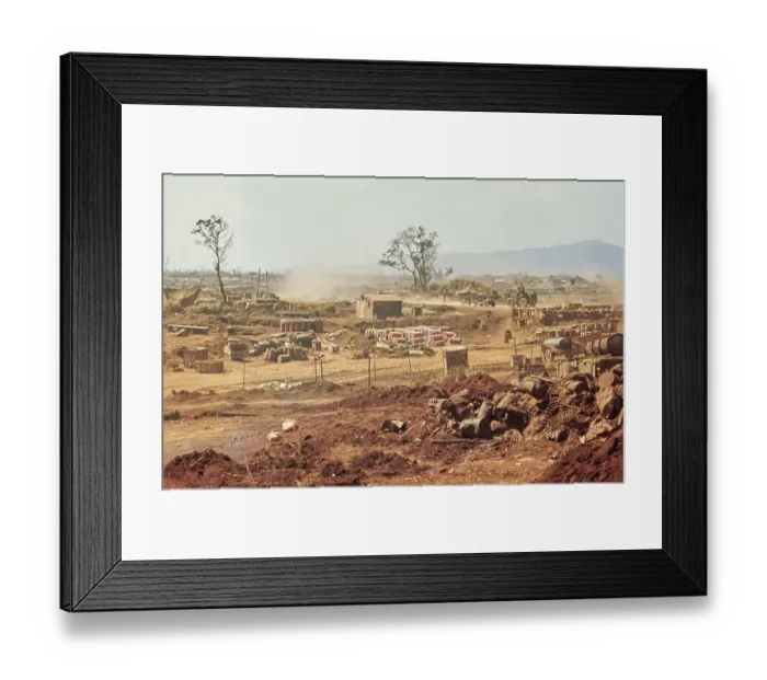 Framed Print : Khe Sanh Combat Base