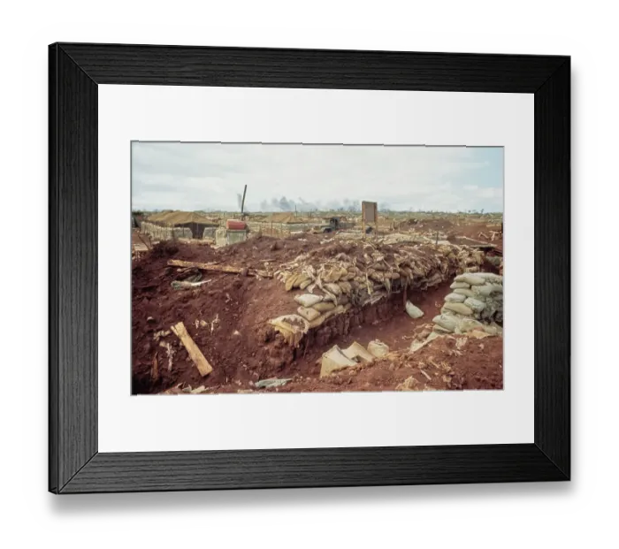 Framed Print : Khe Sanh Combat Base