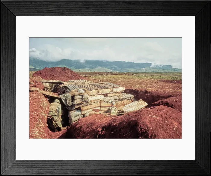 Framed Print : Khe Sanh Combat Base Framed Print : Khe Sanh Combat Base