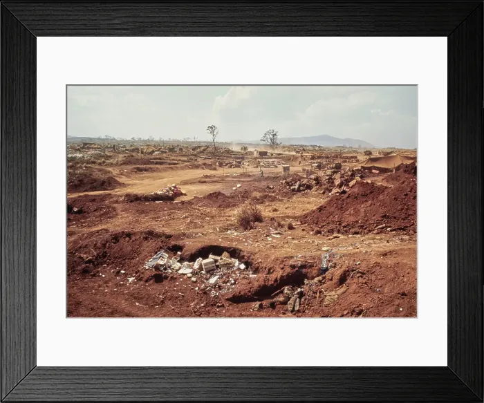 Framed Print : Khe Sanh Combat Base