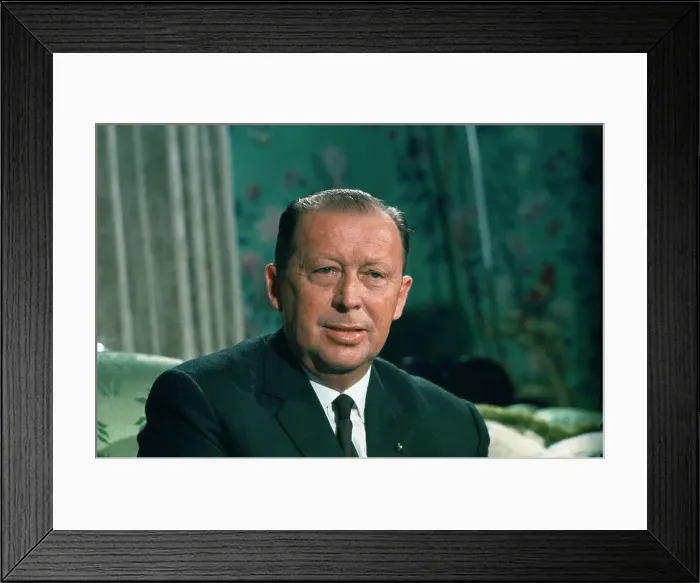 Framed Print : Close up Portrait of Alfredo Stroessner Framed Print : Close up Portrait of Alfredo Stroessner