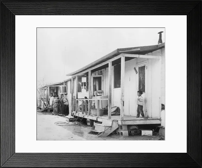 Framed Print : Migrant Workers Housing Framed Print : Migrant Workers Housing