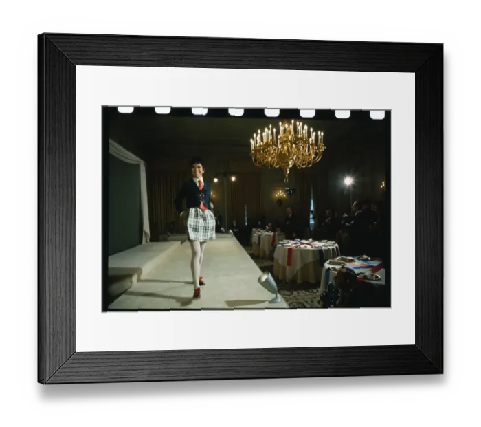 Framed Print : Fashion Show at the White House Framed Print : Fashion Show at the White House