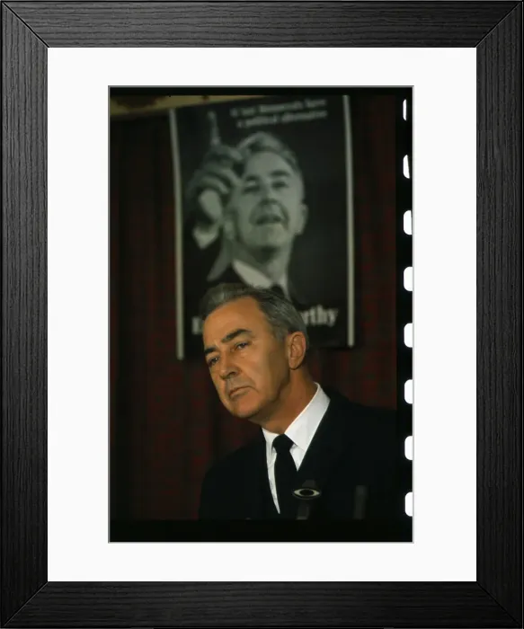 Framed Print : Portrait of Eugene McCarthy Framed Print : Portrait of Eugene McCarthy