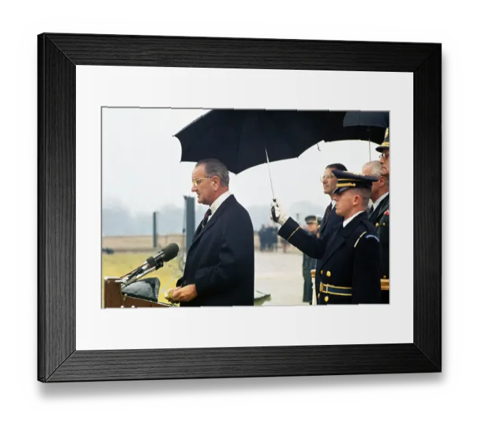 Framed Print : Ceremony for Departure of Robert S. McNamara Framed Print : Ceremony for Departure of Robert S. McNamara