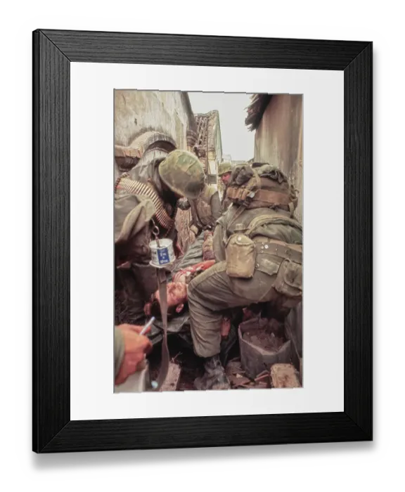 Framed Print : United States Marines, Hue Framed Print : United States Marines, Hue